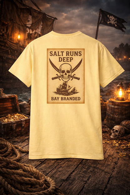 Bay Branded T-Shirt — Salt Runs Deep