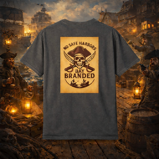 Bay Branded T-Shirt — No Safe Harbors