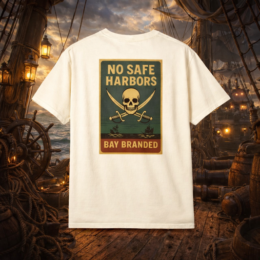 Bay Branded T-Shirt — No Safe Harbors