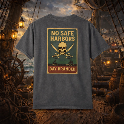 Bay Branded T-Shirt — No Safe Harbors