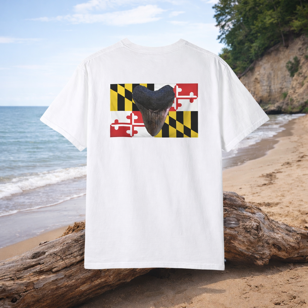 Bay Branded Maryland Flag Shirt - Megalodon