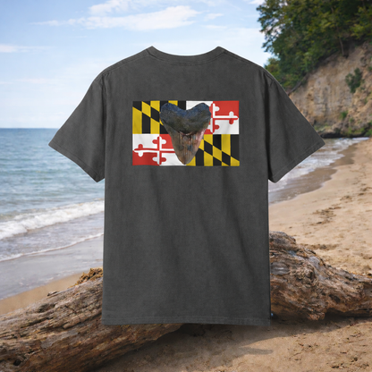 Bay Branded Maryland Flag Shirt - Megalodon