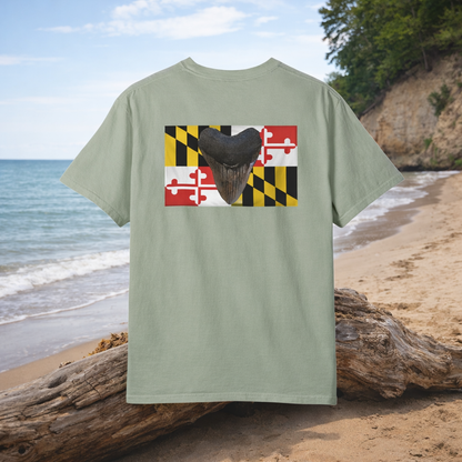 Bay Branded Maryland Flag Shirt - Megalodon