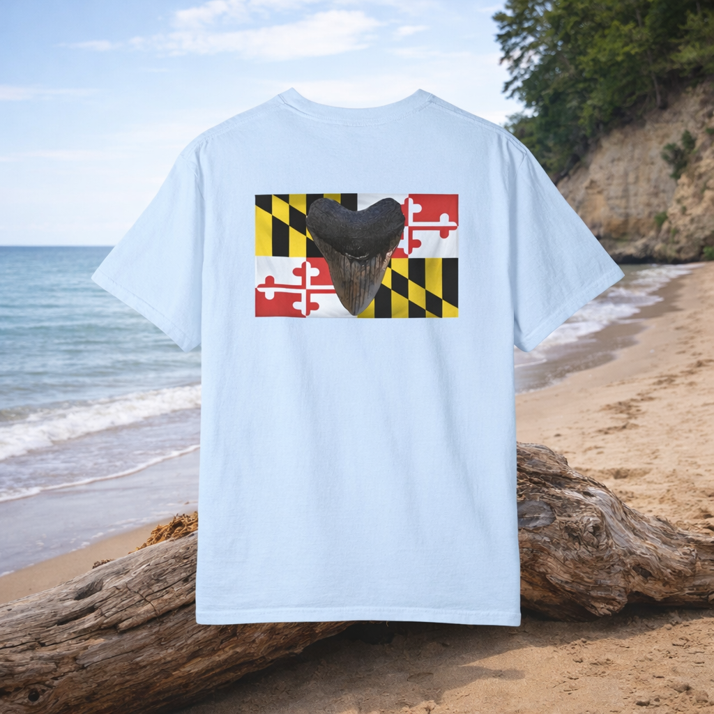 Bay Branded Maryland Flag Shirt - Megalodon