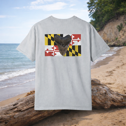 Bay Branded Maryland Flag Shirt - Megalodon