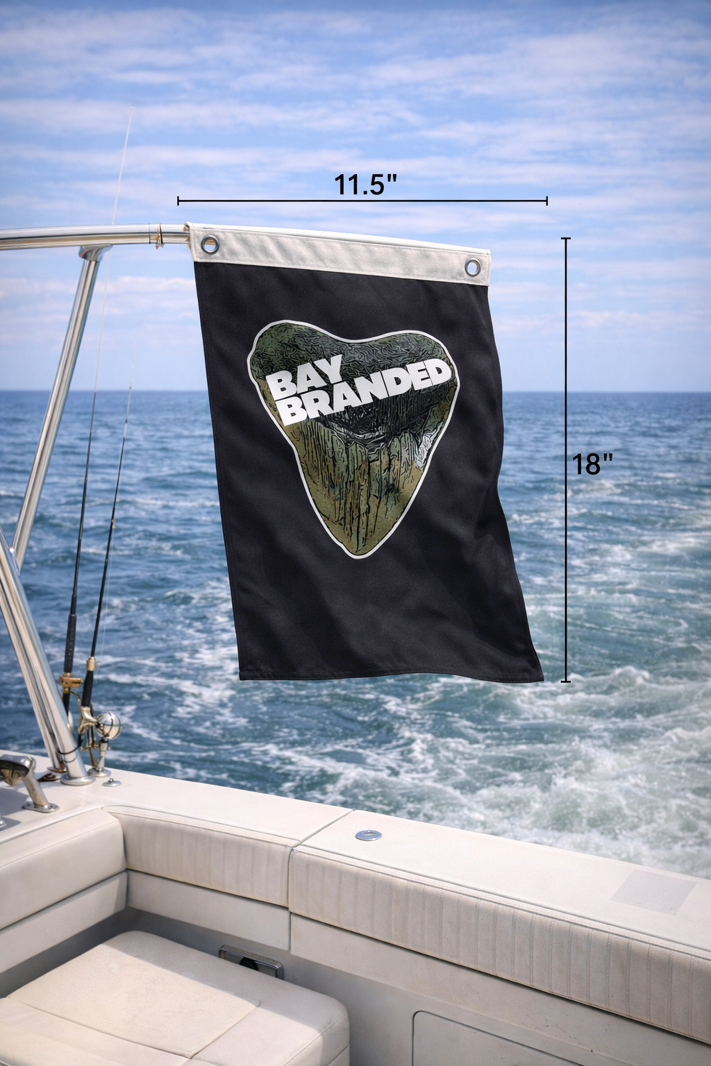 Bay Branded Canvas Flag