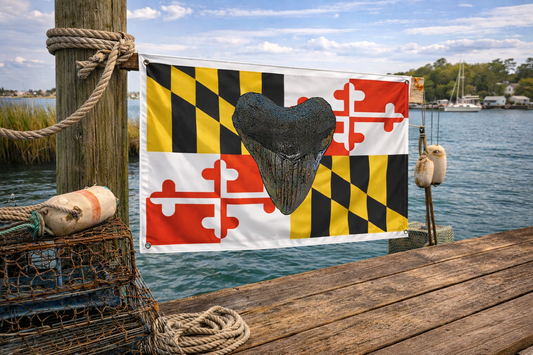 Maryland Megalodon Flag
