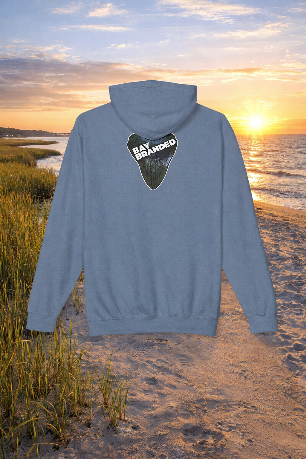 Lightweight Bay Branded Hoodie