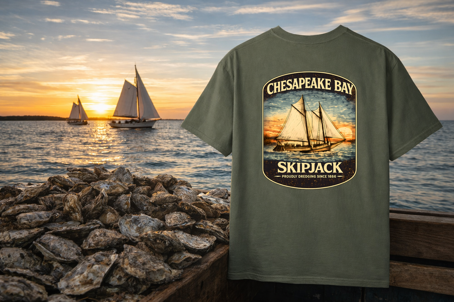 Bay Branded Skipjack T-Shirt