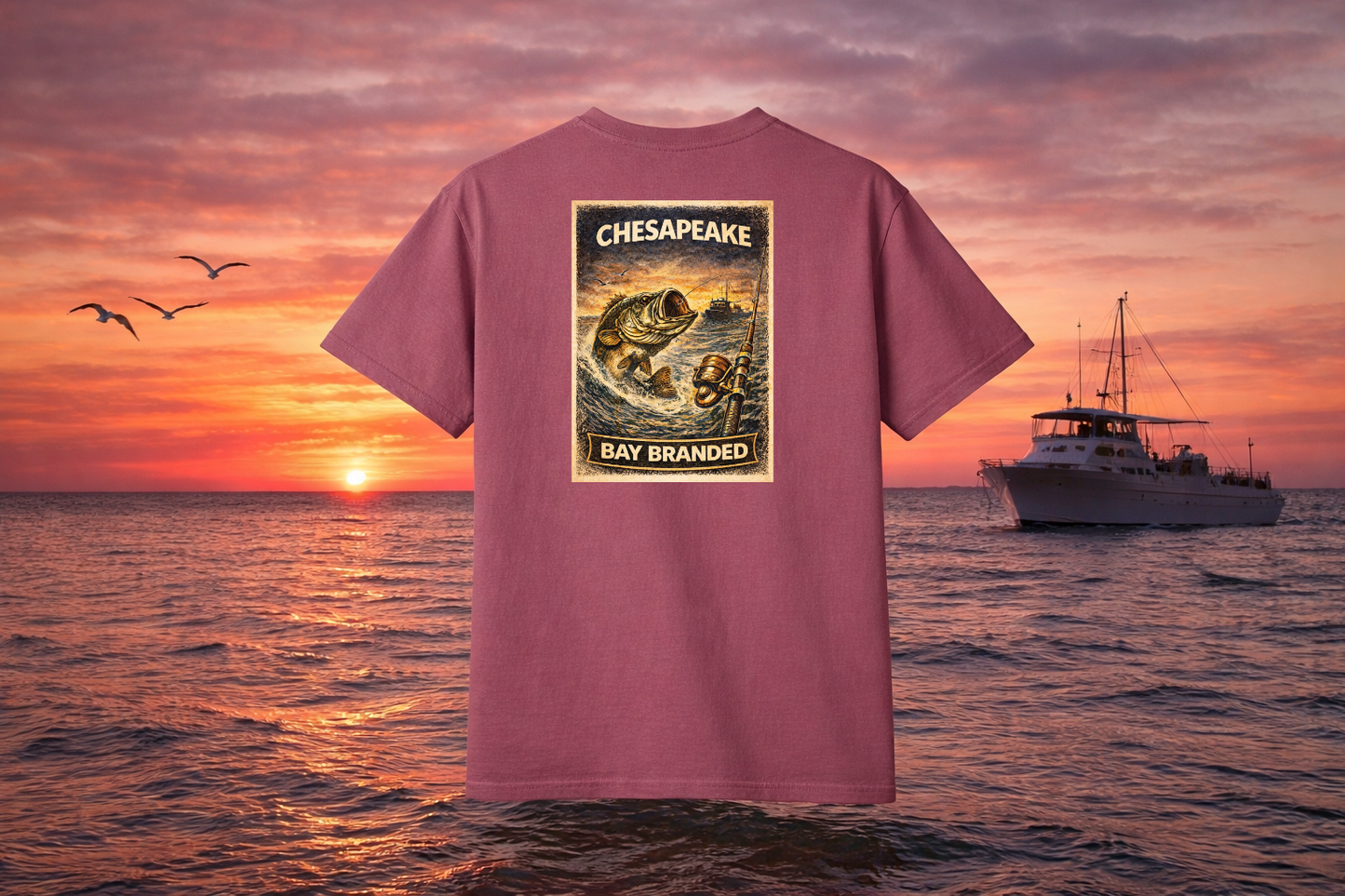 Bay Branded Fishing T-Shirt