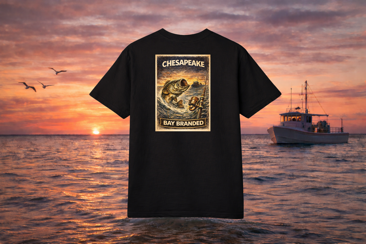 Bay Branded Fishing T-Shirt