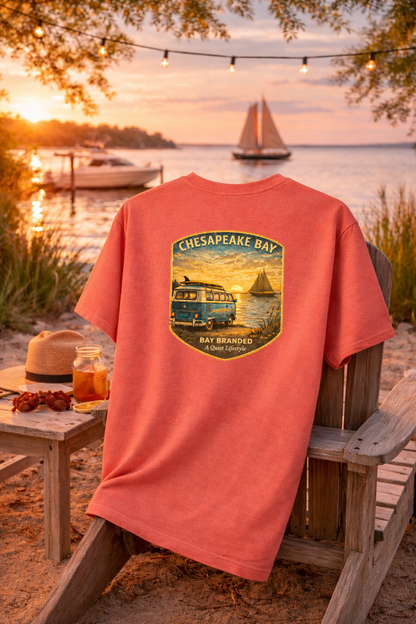 Bay Branded Volkswagen Bus T-Shirt