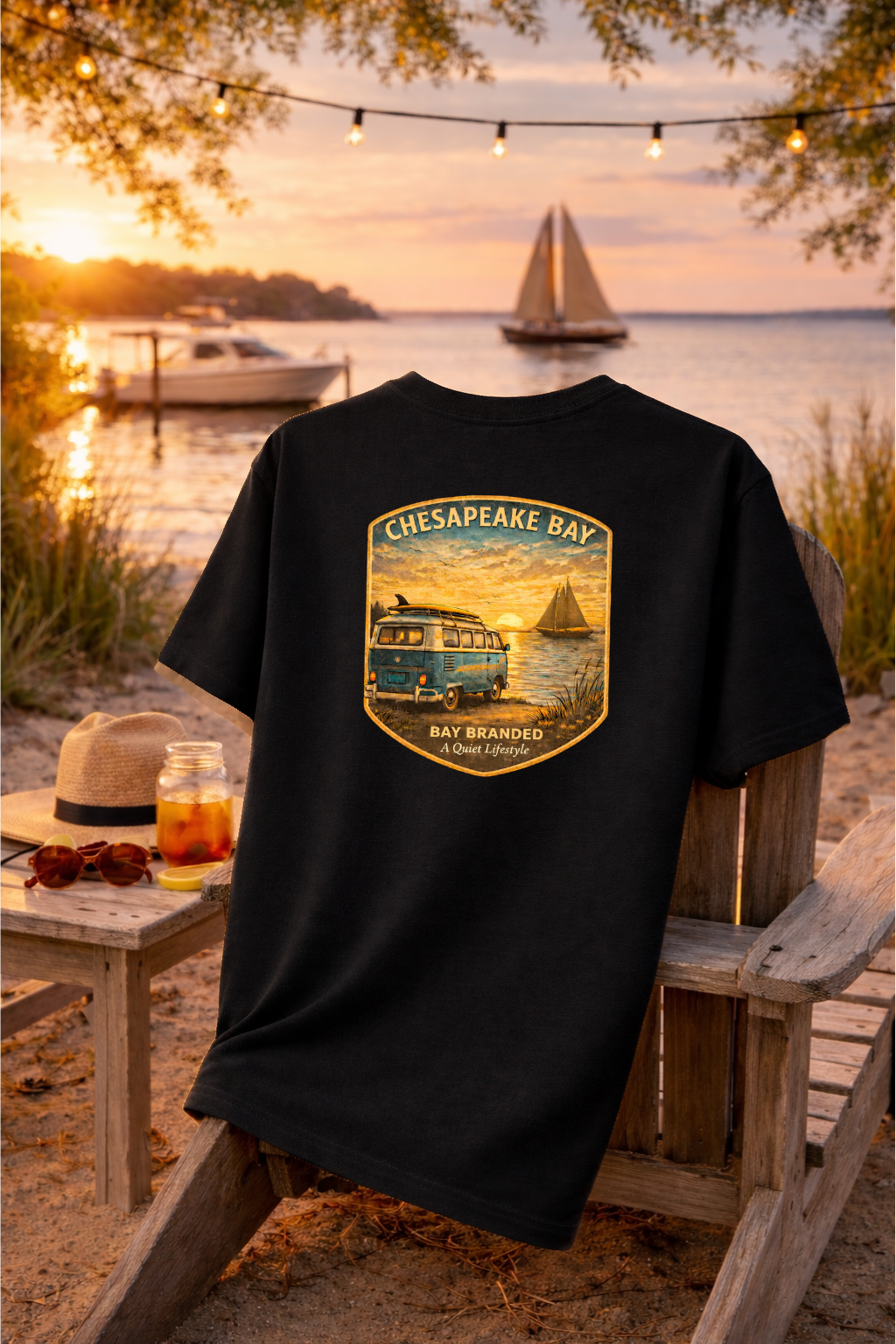 Bay Branded Volkswagen Bus T-Shirt