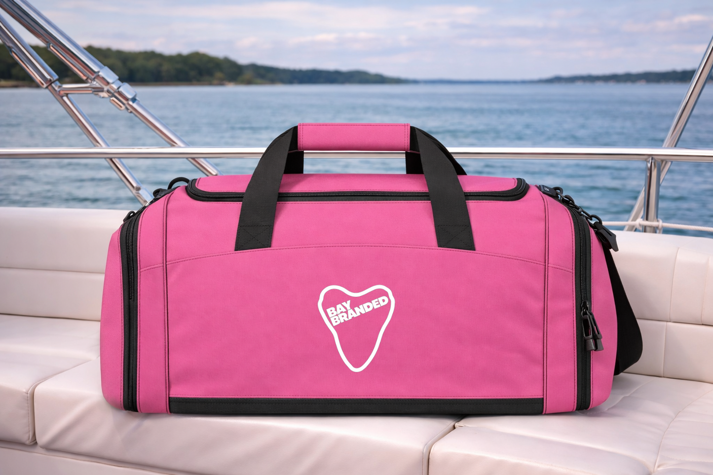 Bay Branded Gym Bag — Athletic Duffel