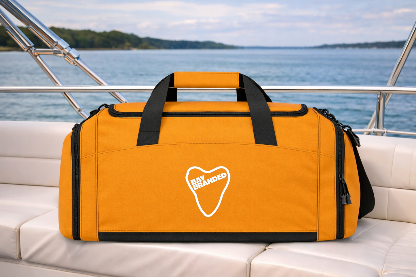 Bay Branded Gym Bag — Athletic Duffel