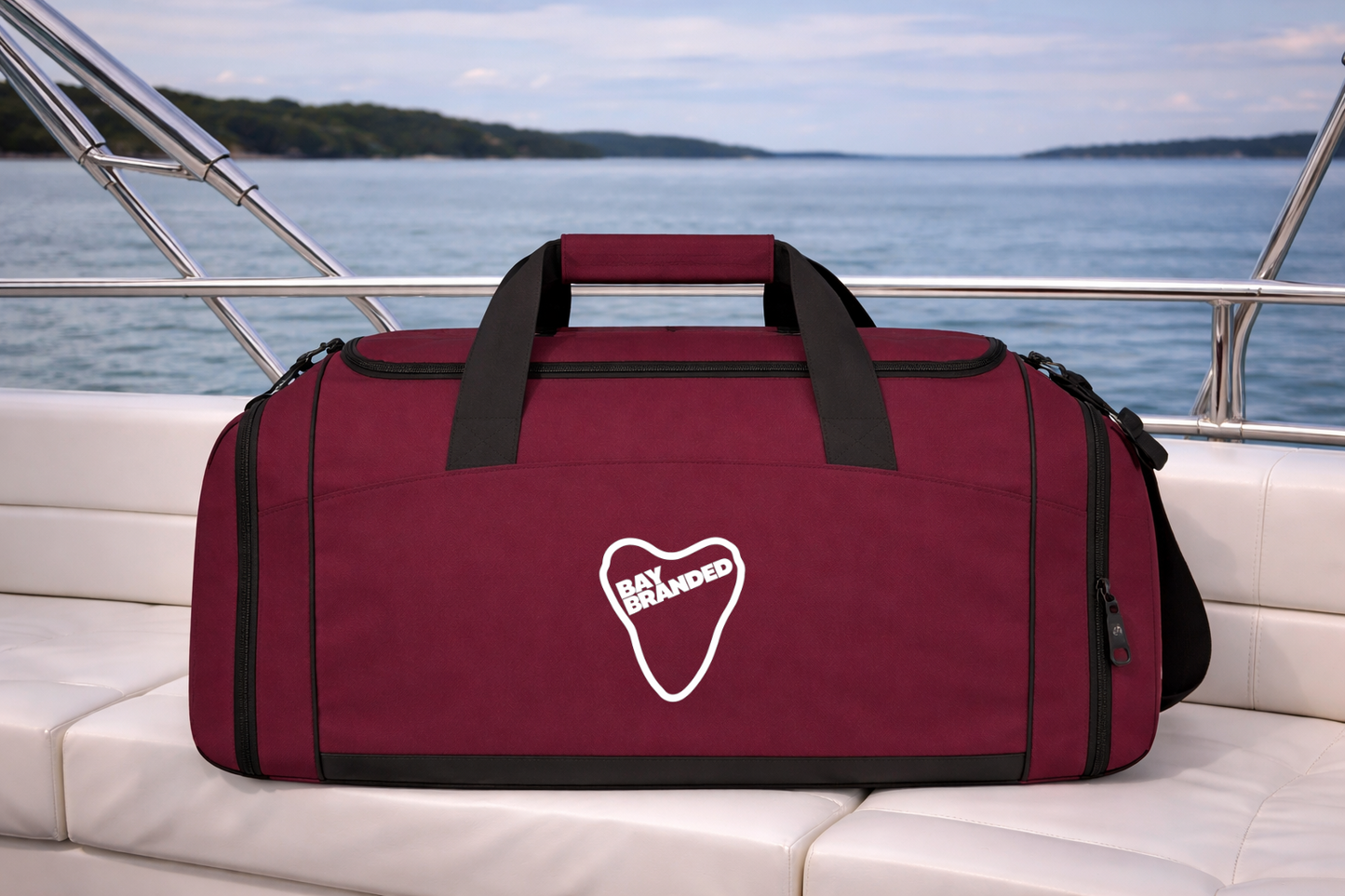 Bay Branded Gym Bag — Athletic Duffel