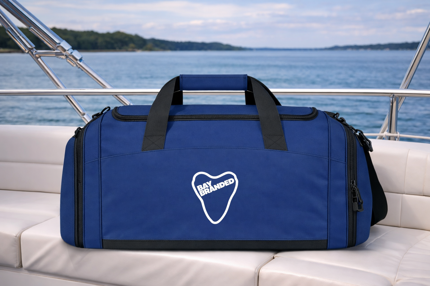 Bay Branded Gym Bag — Athletic Duffel