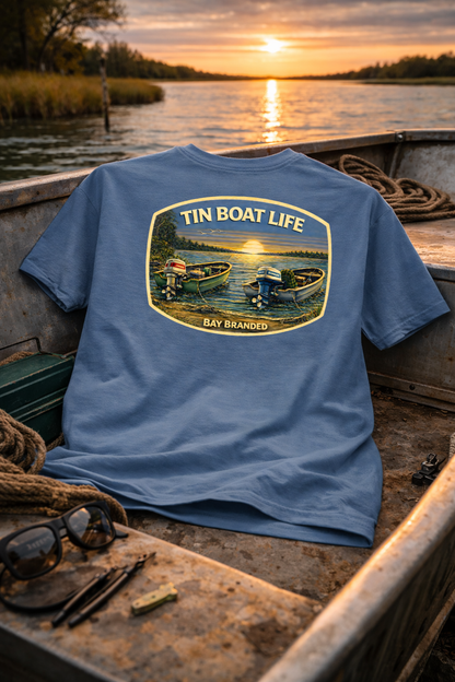 Bay Branded Tin Boat Life T-Shirt