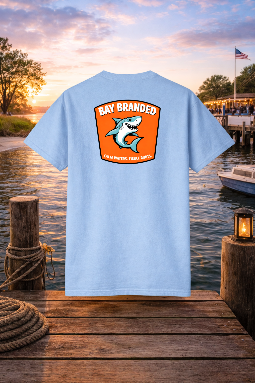 Bay Branded Shark T-Shirt