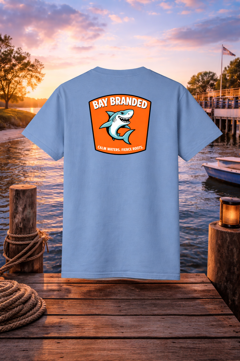 Bay Branded Shark T-Shirt