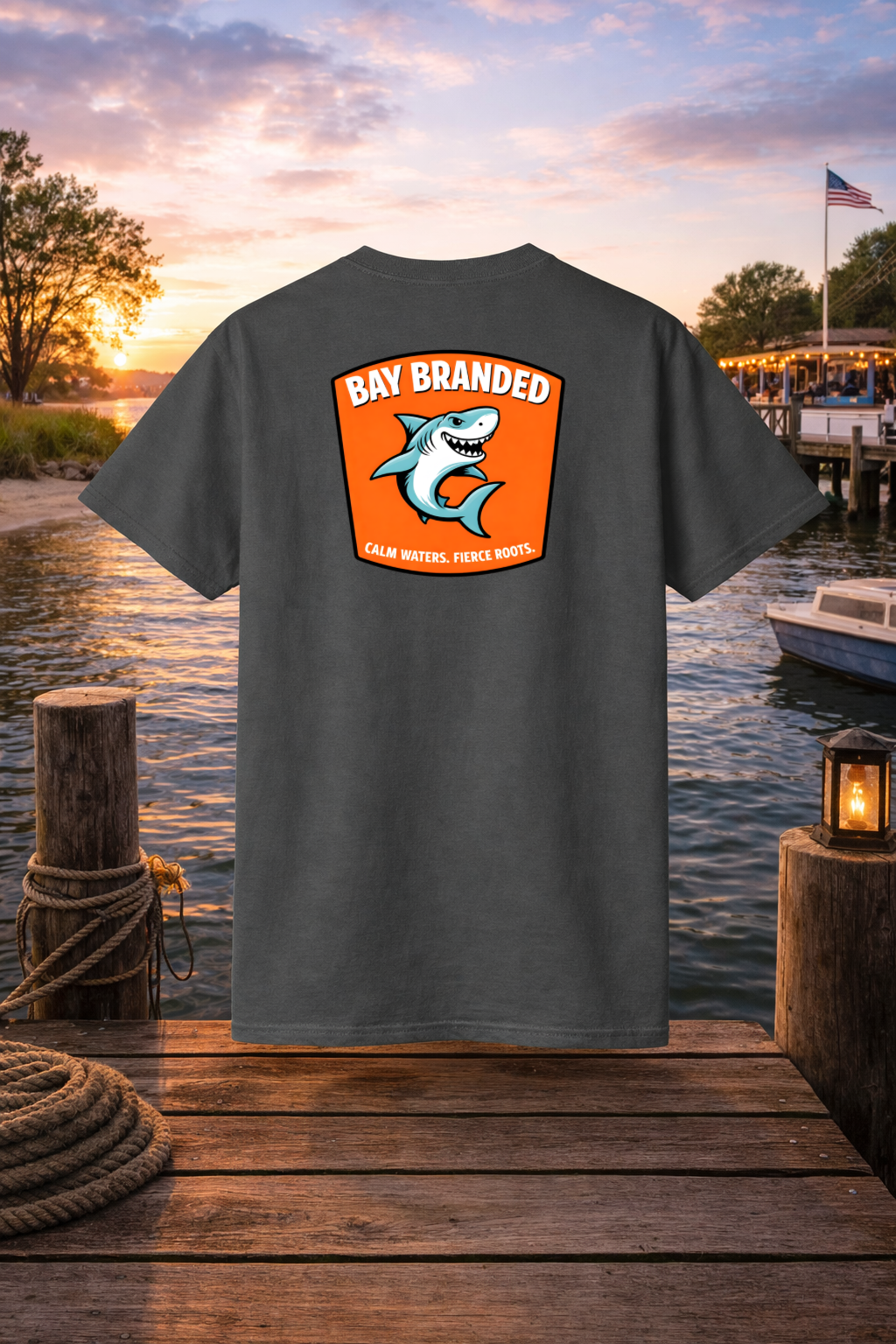 Bay Branded Shark T-Shirt