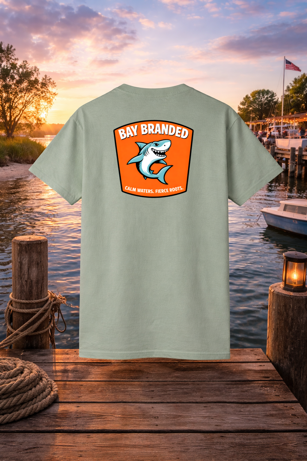 Bay Branded Shark T-Shirt