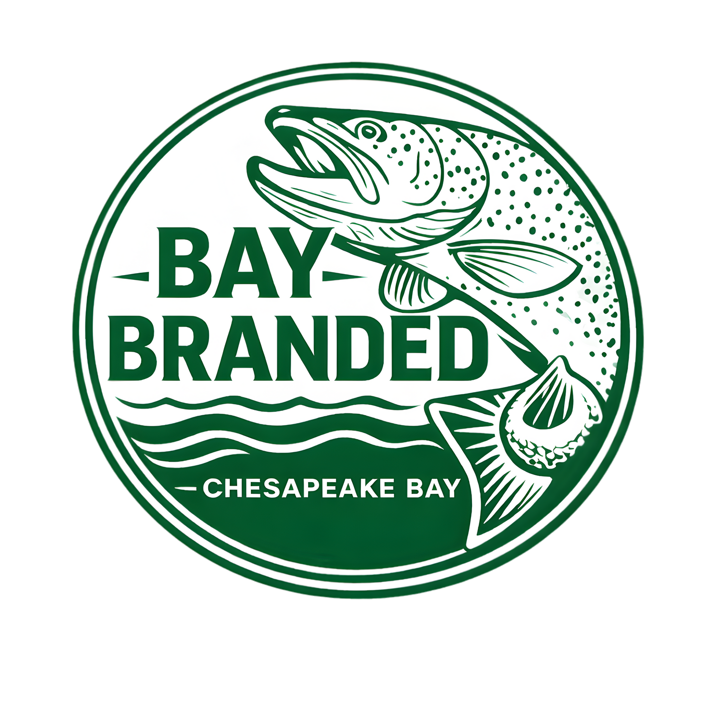 Bay Branded Sea Trout Sticker