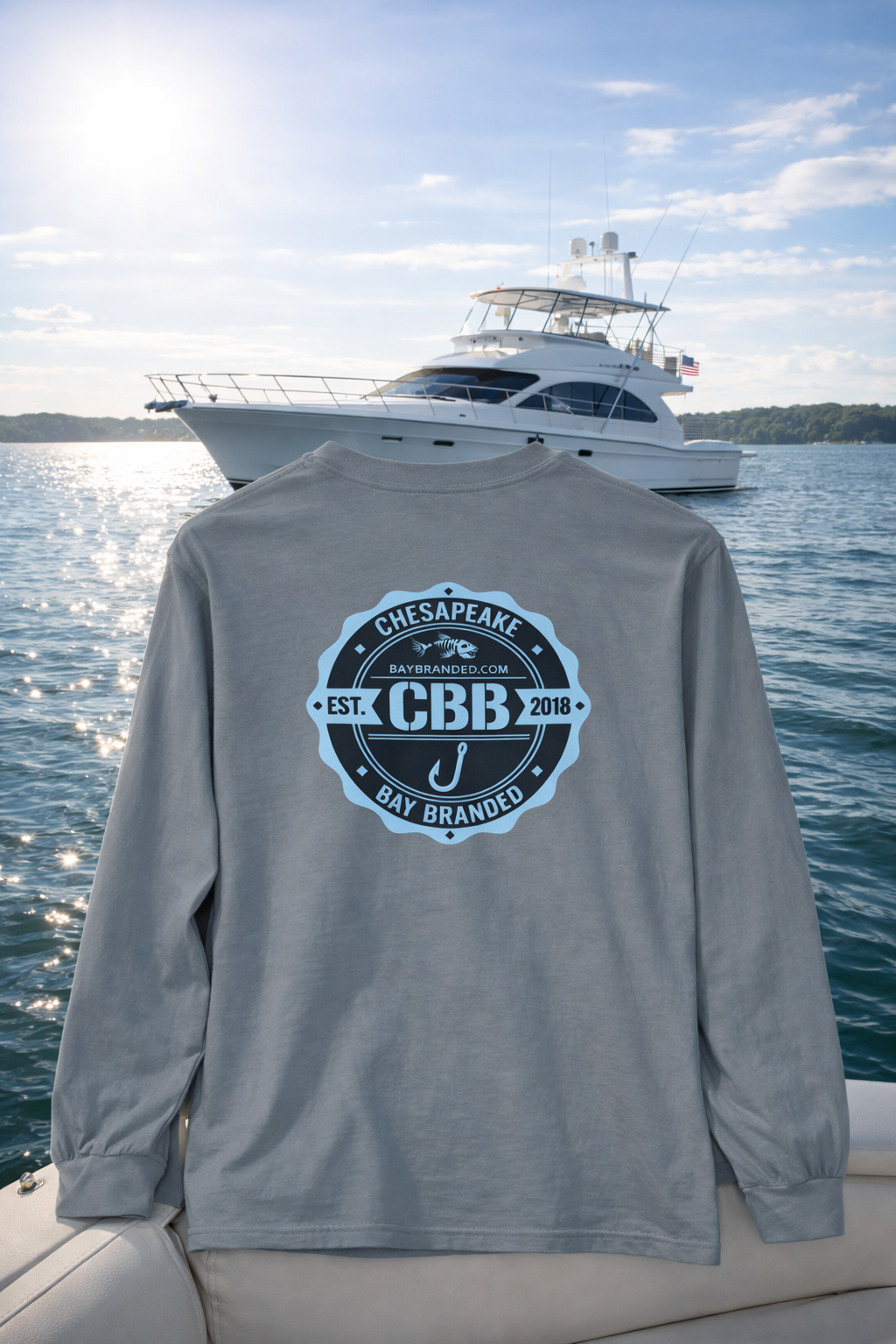 Bay Branded CBB Logo Long Shirt