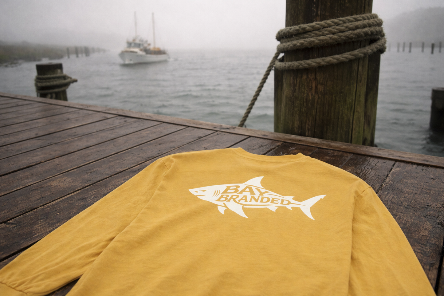 Bay Branded Shark Long Shirt