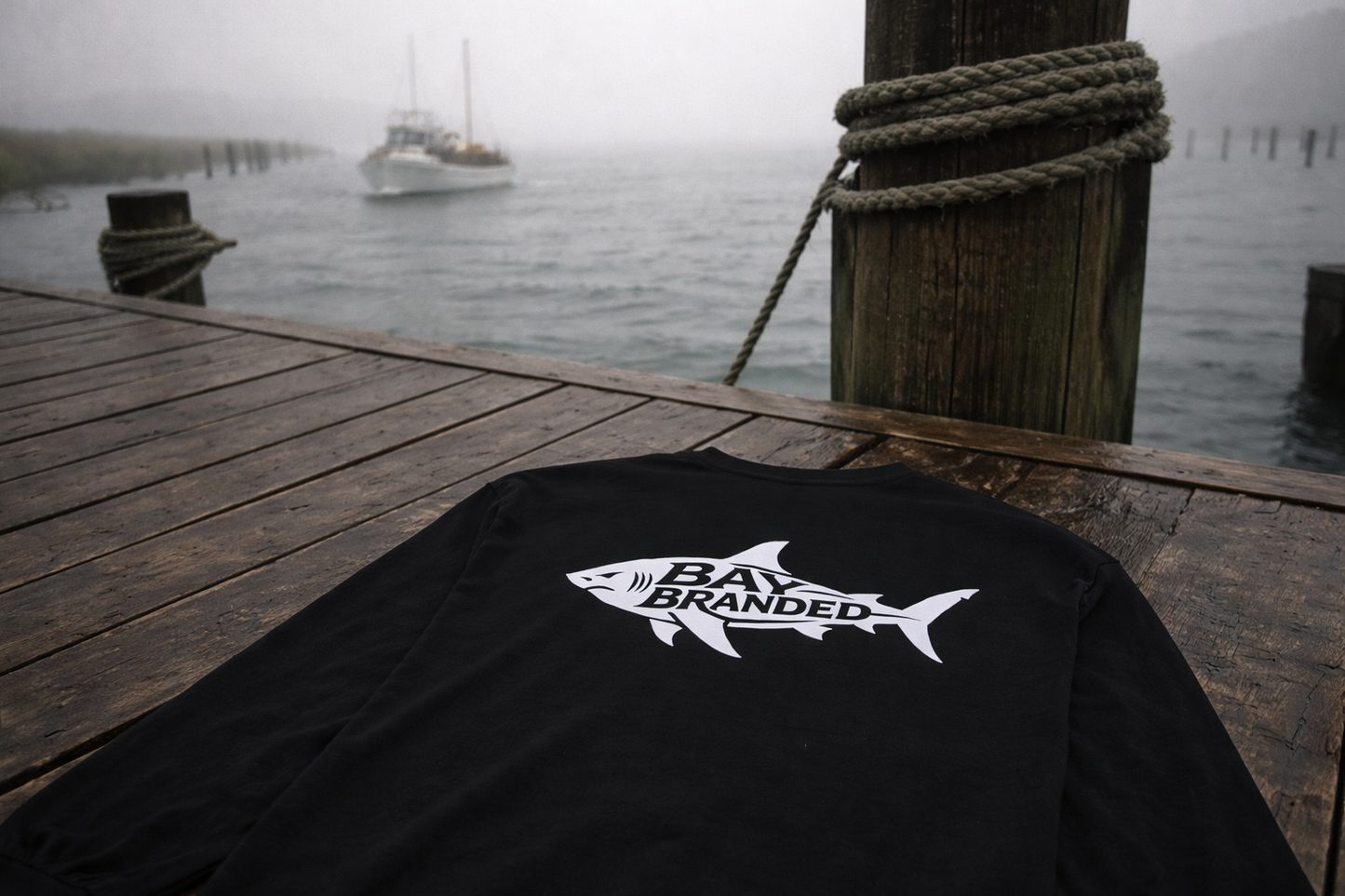 Bay Branded Shark Long Shirt