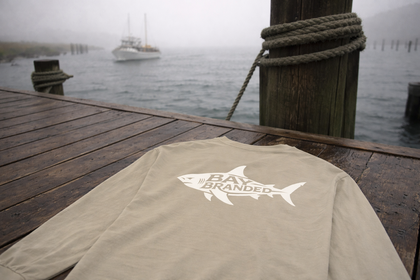 Bay Branded Shark Long Shirt