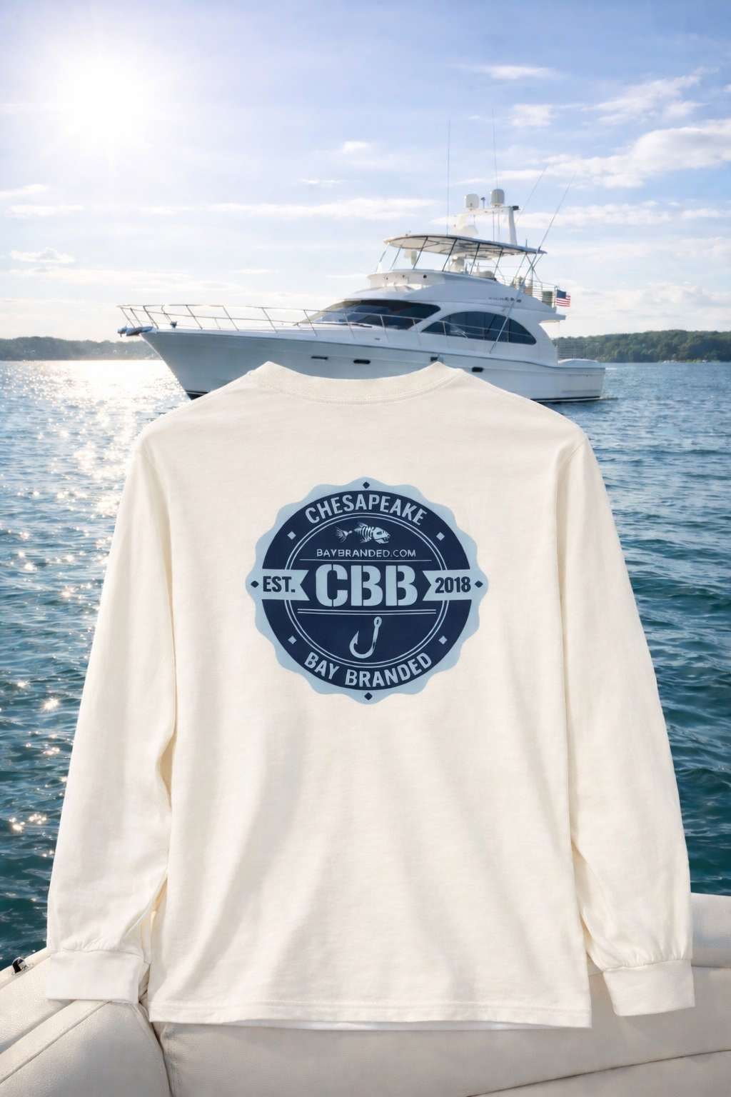 Bay Branded CBB Logo Long Shirt