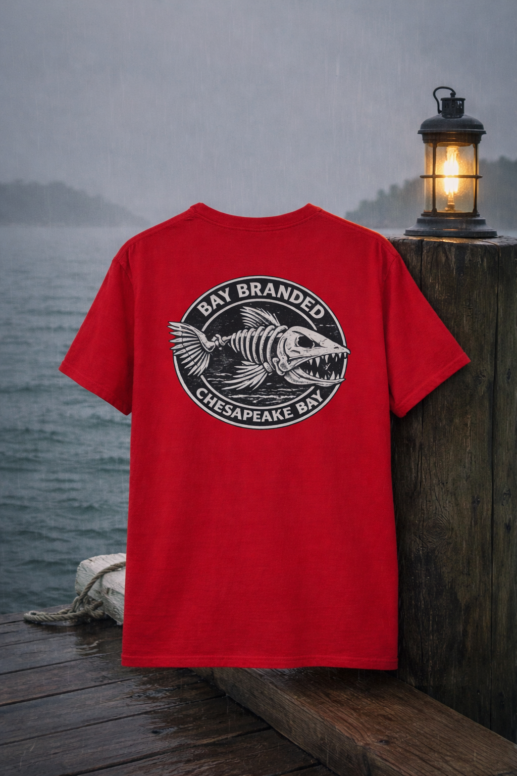 Bay Branded Prehistoric Fish T-Shirt