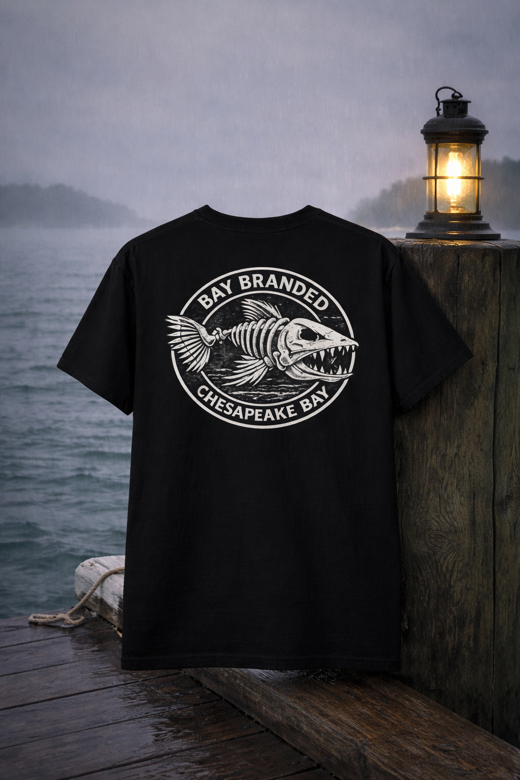 Bay Branded Prehistoric Fish T-Shirt