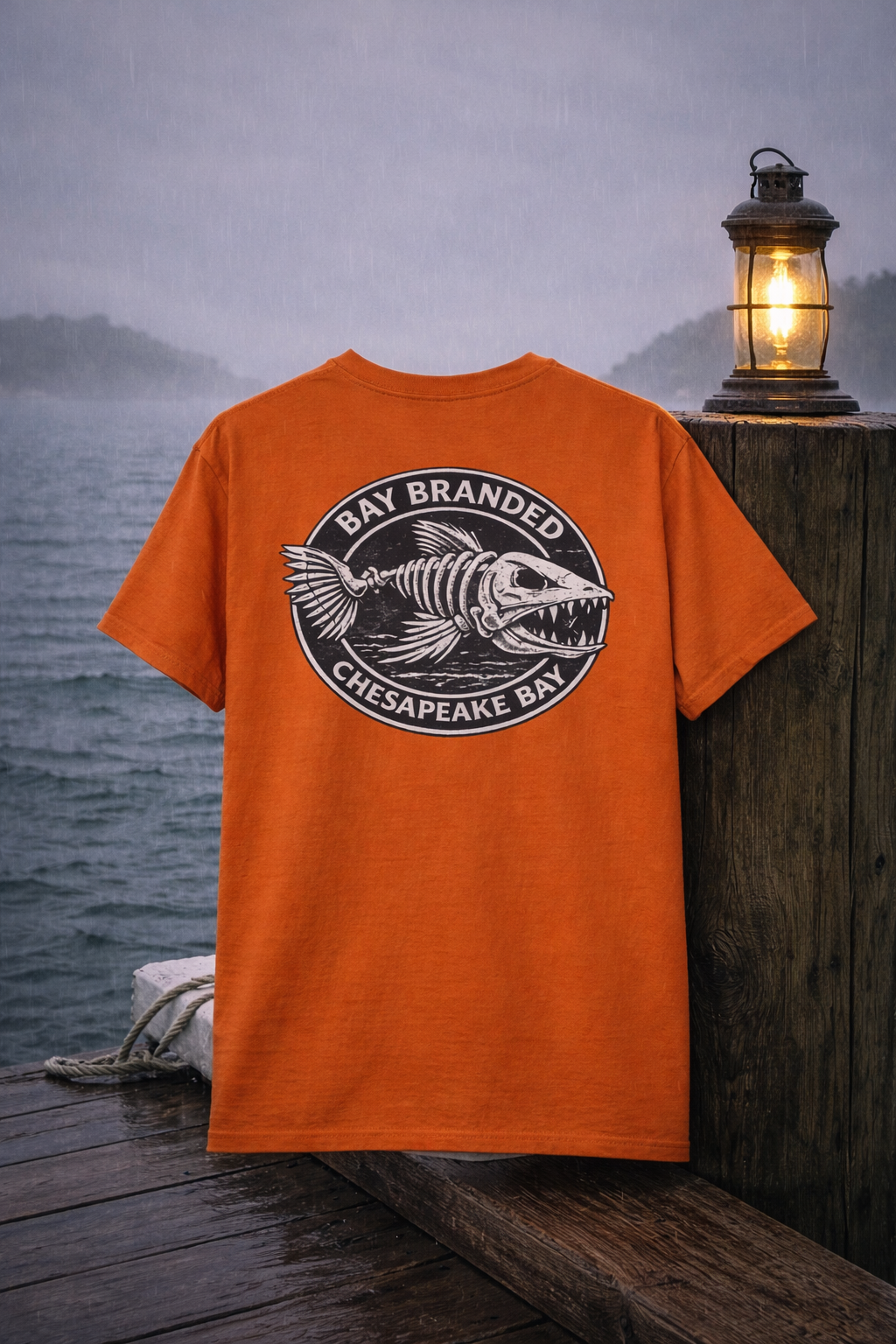 Bay Branded Prehistoric Fish T-Shirt