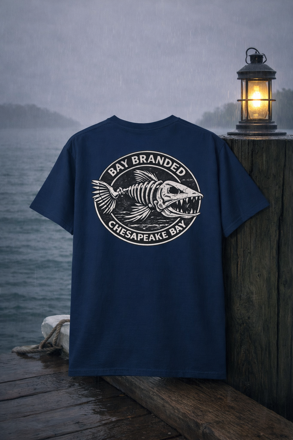 Bay Branded Prehistoric Fish T-Shirt