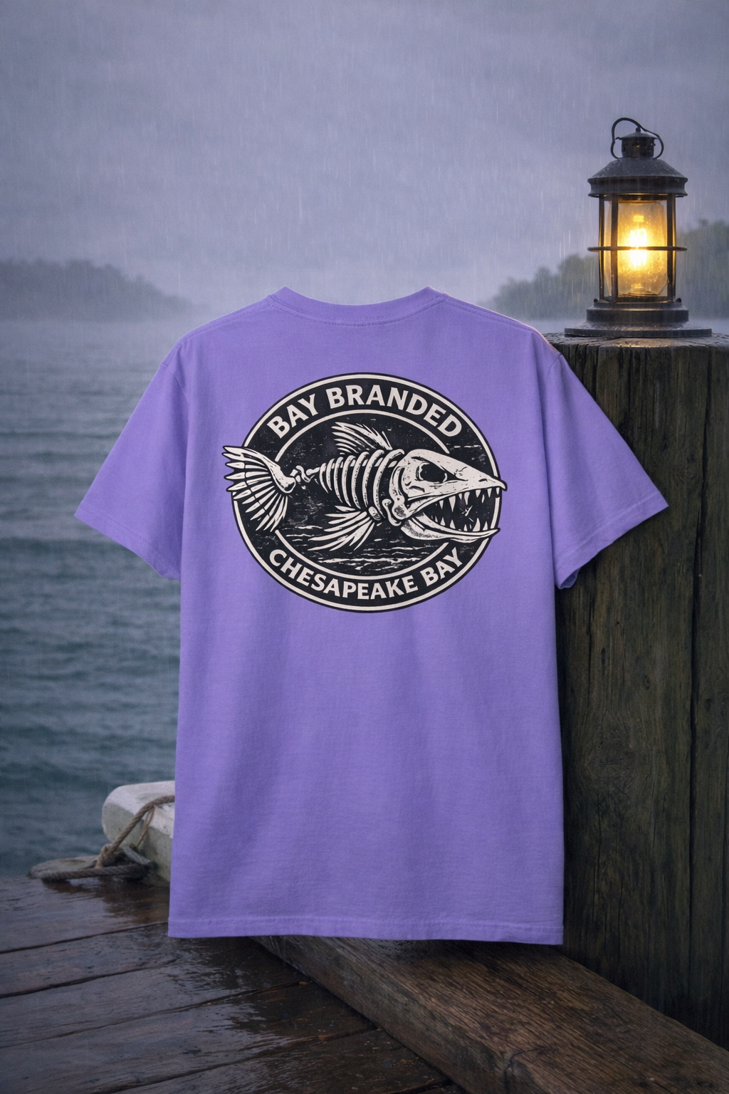 Bay Branded Prehistoric Fish T-Shirt