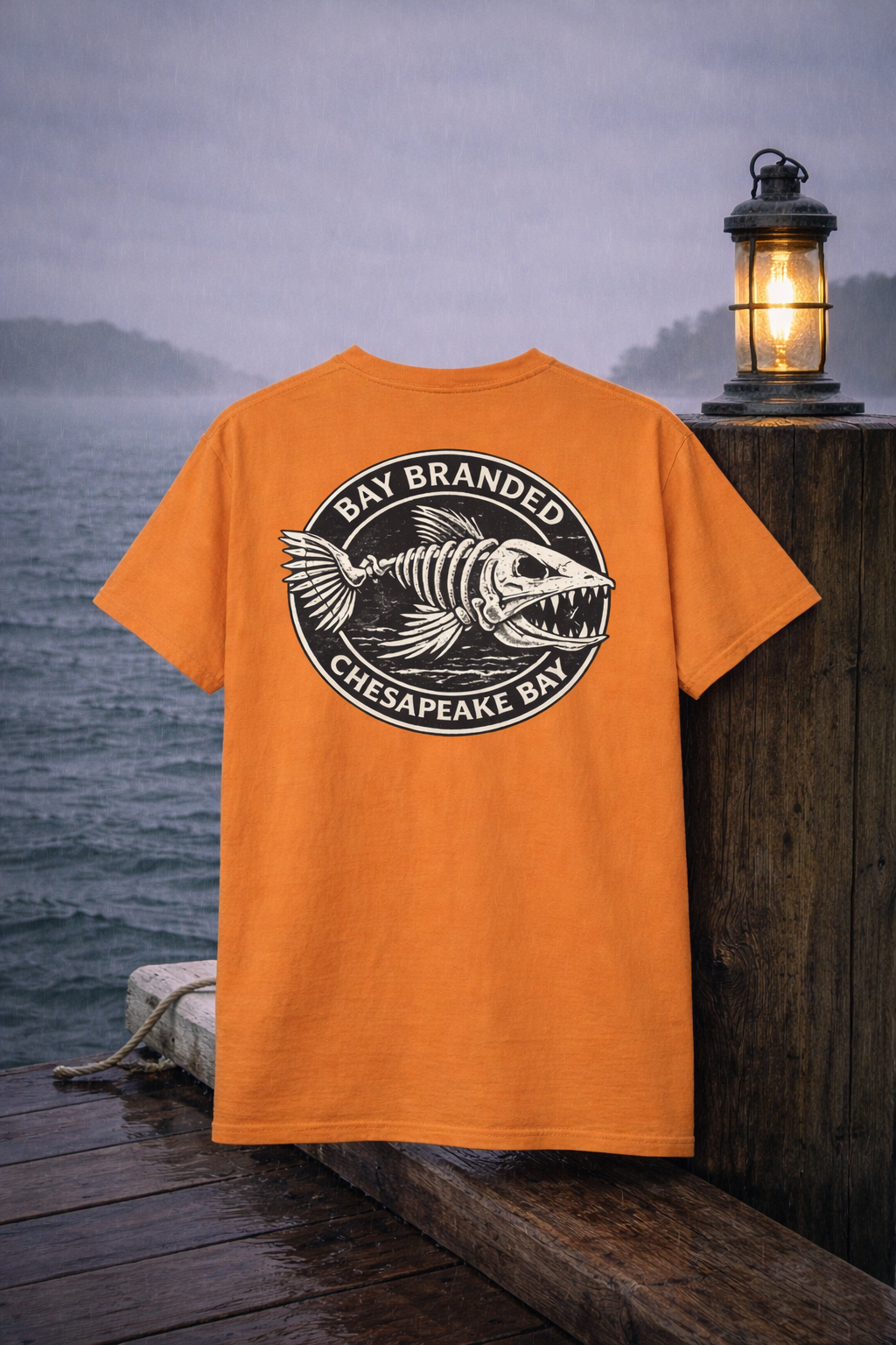 Bay Branded Prehistoric Fish T-Shirt