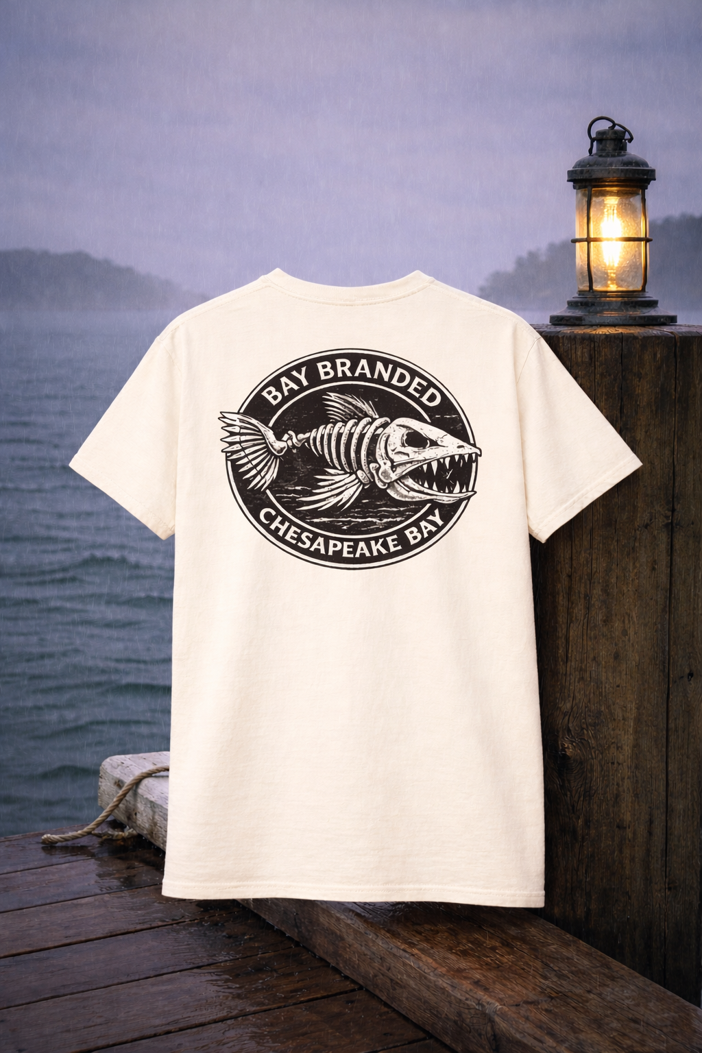 Bay Branded Prehistoric Fish T-Shirt
