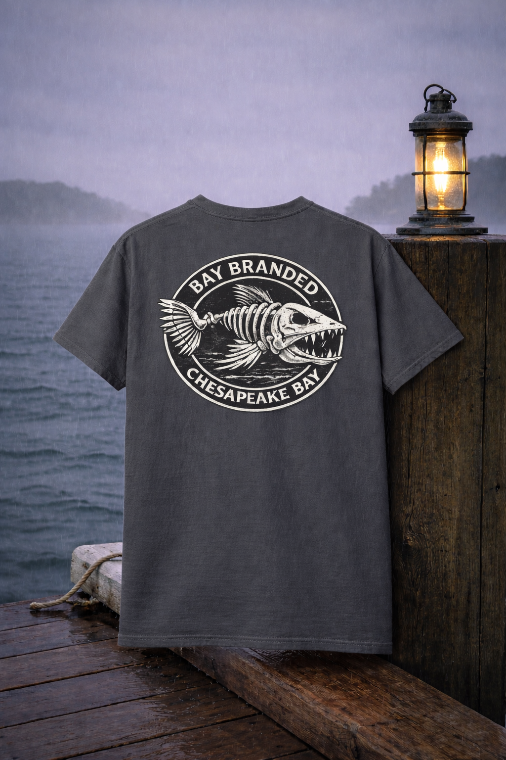 Bay Branded Prehistoric Fish T-Shirt