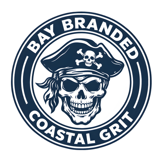 Bay Branded Coastal Grit Pirate Sticker