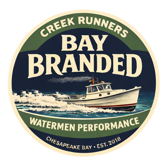 Bay Branded Coastal Creek Runners Sticker