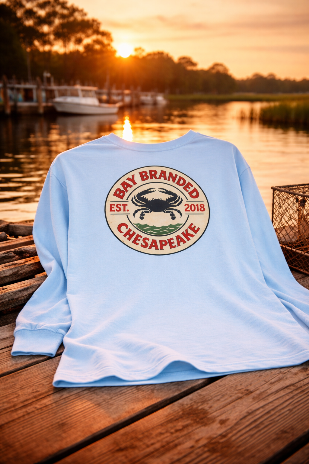 Bay Branded Crab Long Shirt