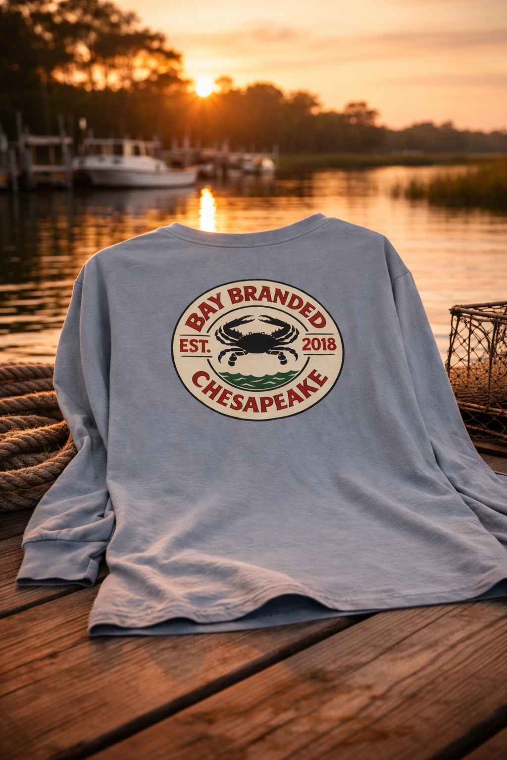 Bay Branded Crab Long Shirt