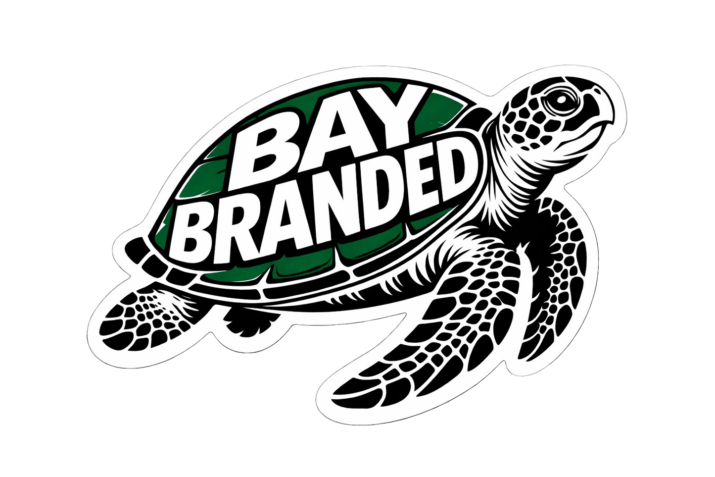Bay Branded Chesapeake Sea Turtle Sticker