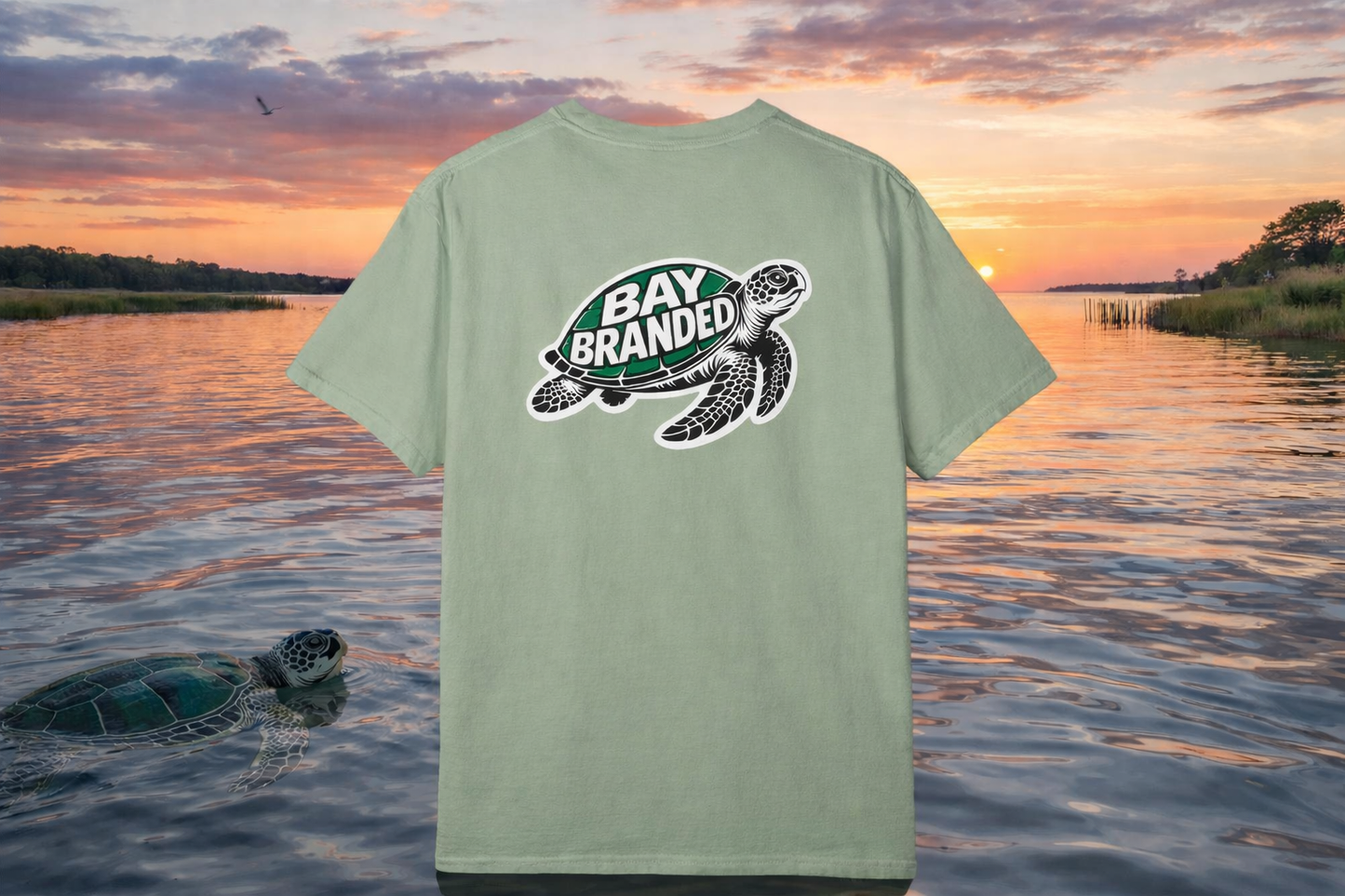 Bay Branded Sea Turtle T-Shirt
