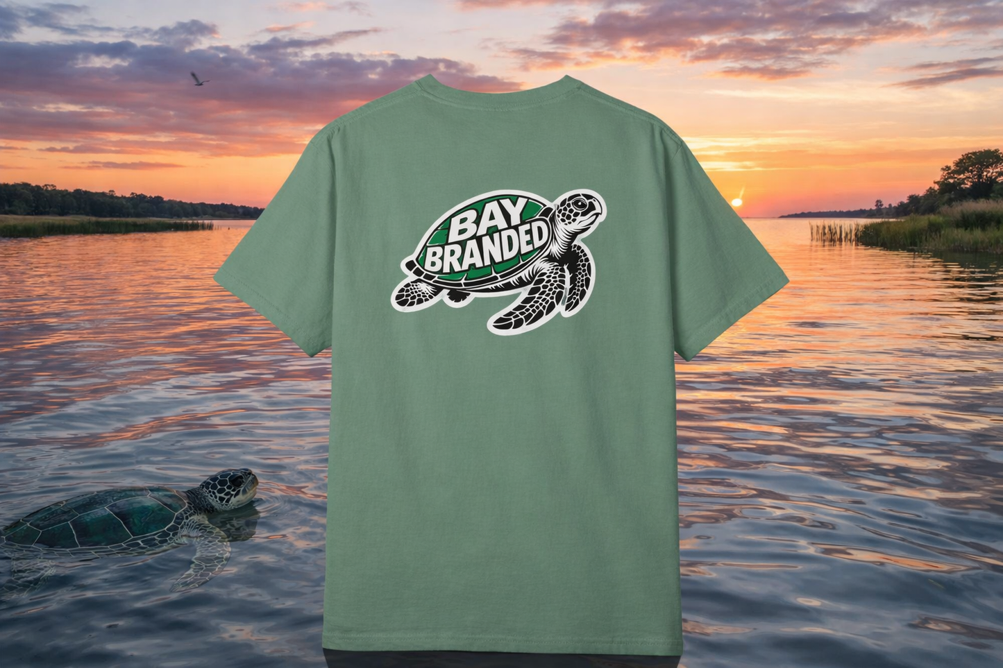Bay Branded Sea Turtle T-Shirt