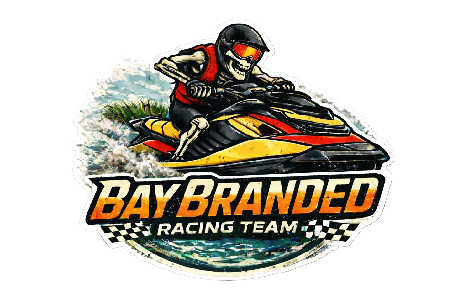 Bay Branded Racing Team - Old Bay Sticker