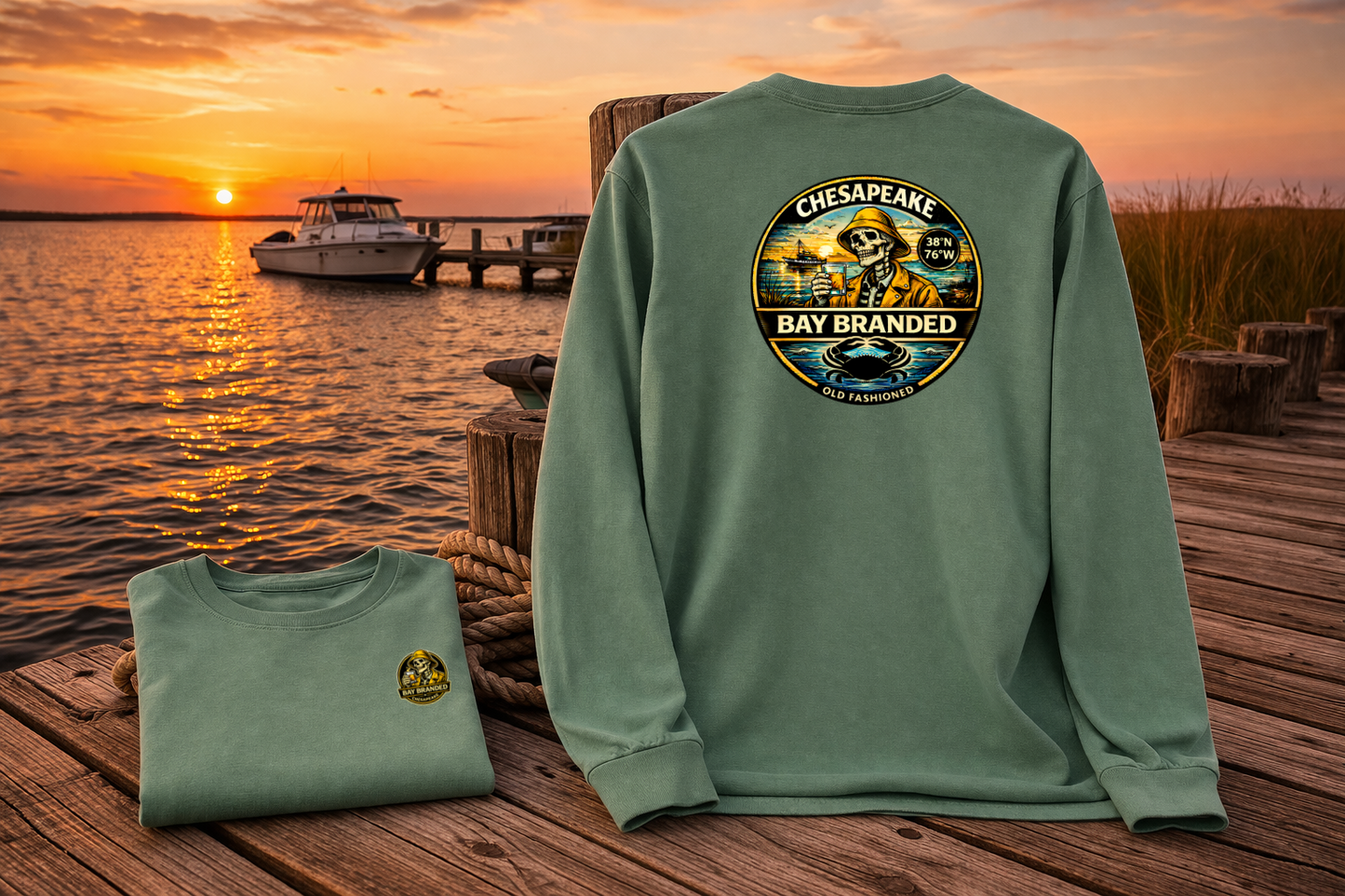 Bay Branded Old Fashioned Long Shirt