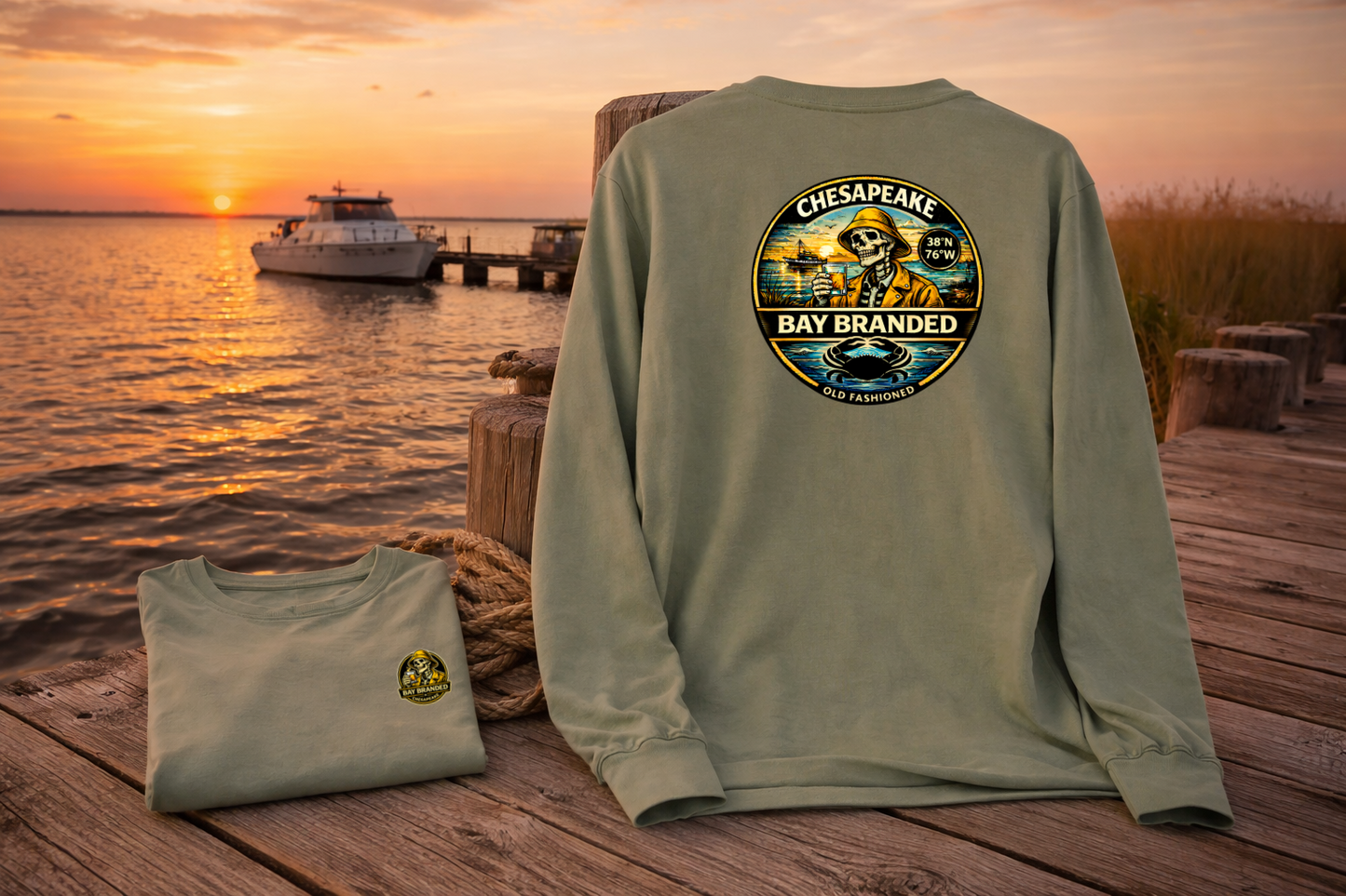 Bay Branded Old Fashioned Long Shirt